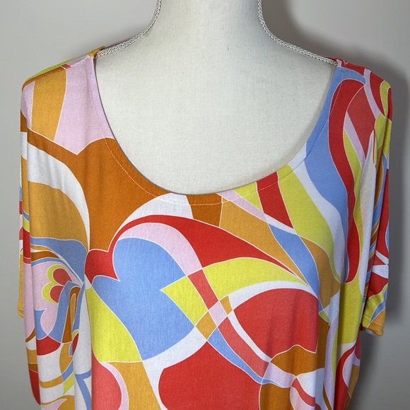 70’s vibe Kimono,Kaftan,Moomoo,Boo Boo,Loose fitting Dress, Dress.1size4… - Picture 3 of 4